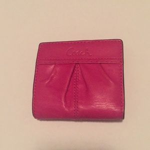 Small coach wallet